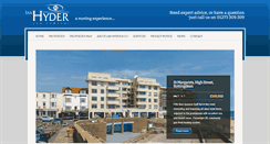 Desktop Screenshot of ianhyder.co.uk